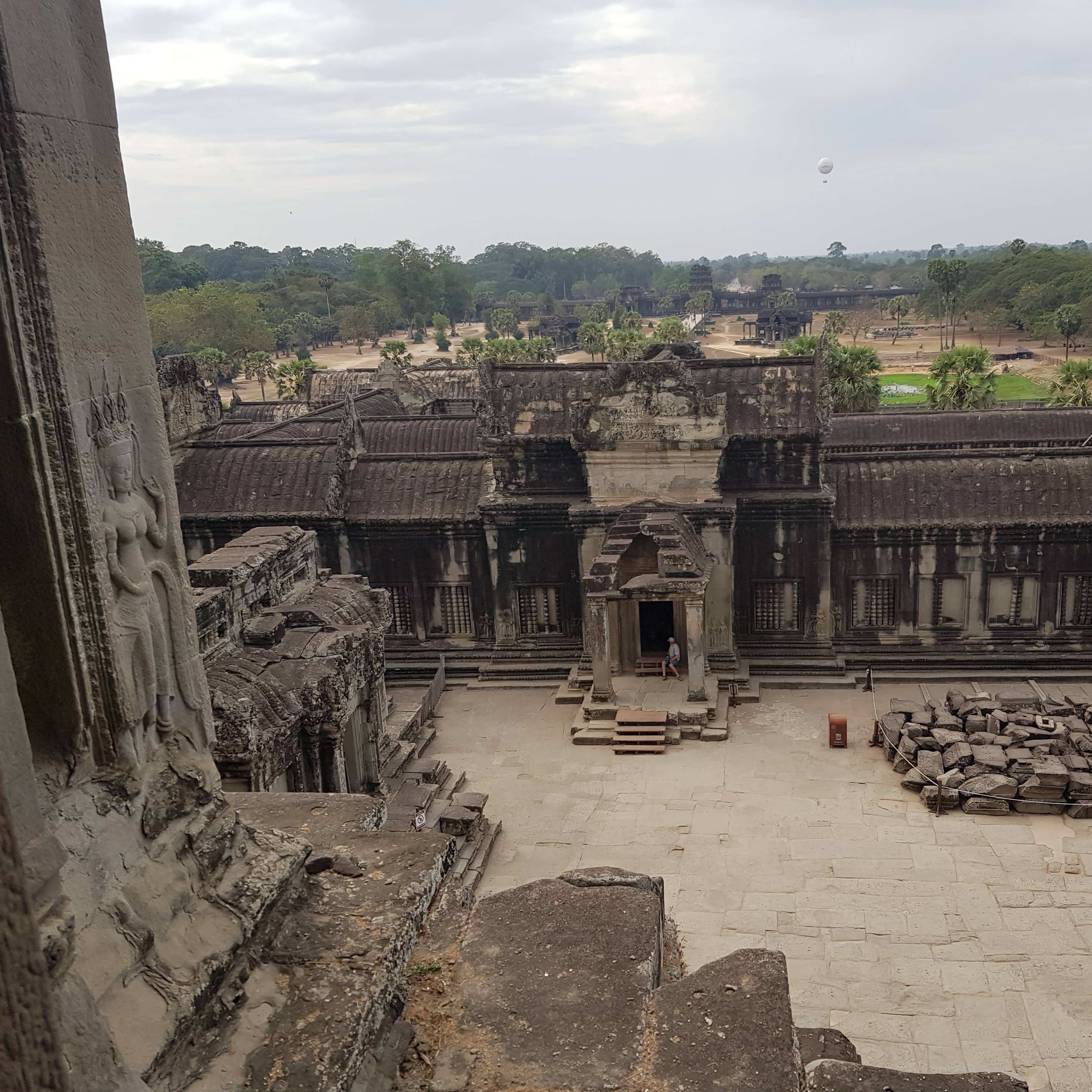 Angkor Wat, Blick von oben